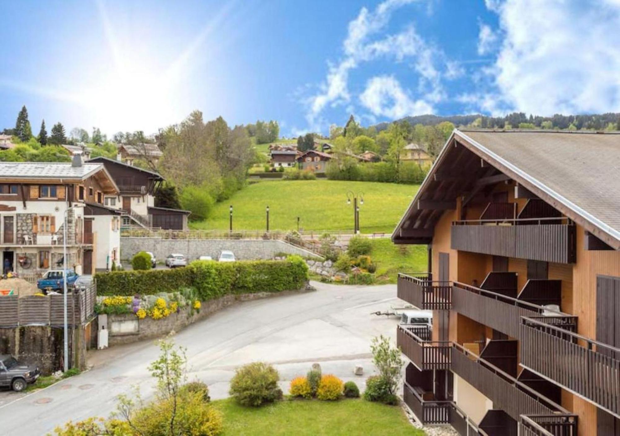 Les Aiguilles De Warens Aparthotel Combloux Exterior foto
